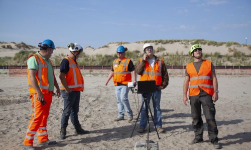 Monitoring during installation of the test piles of the Stress Wave Conference