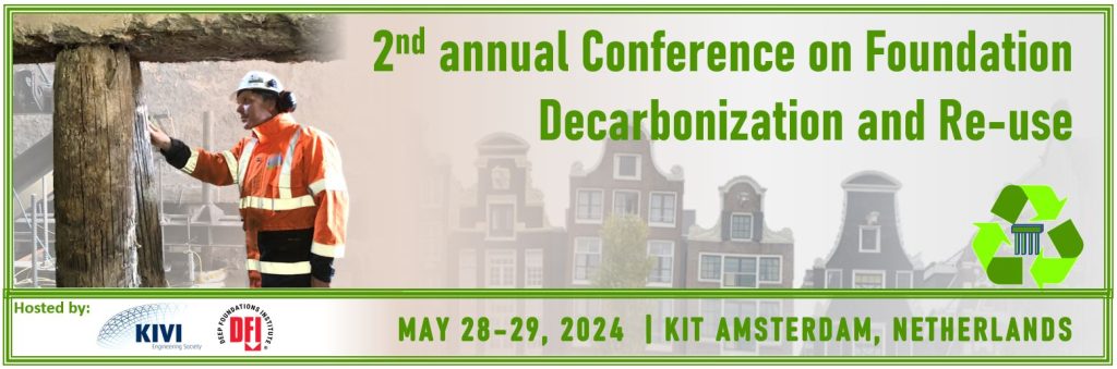 2nd Conference on Foundation Decarbonization and Re-use