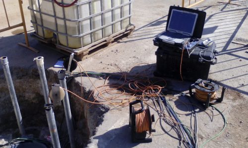 Sonic Logging to detect pile defects