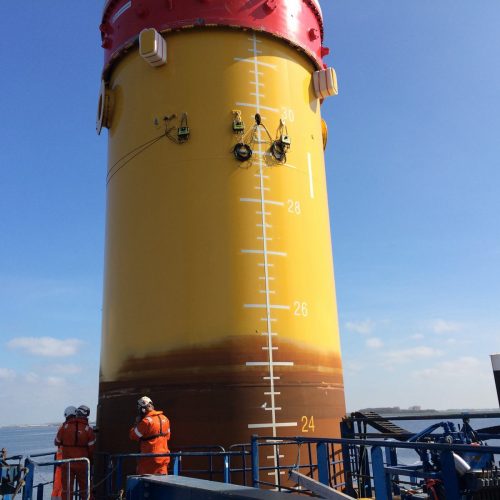 Alnamics PDA on monopiles for Offshore Wind Farm